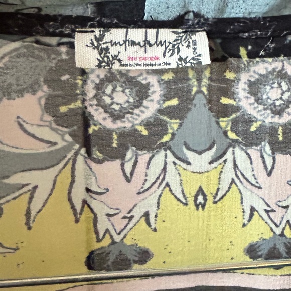 Free People intimately sheer patterned duster cardigan - Picture 2 of 3